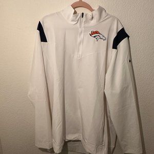 Denver Broncos Nike ¾ Zip- XXL